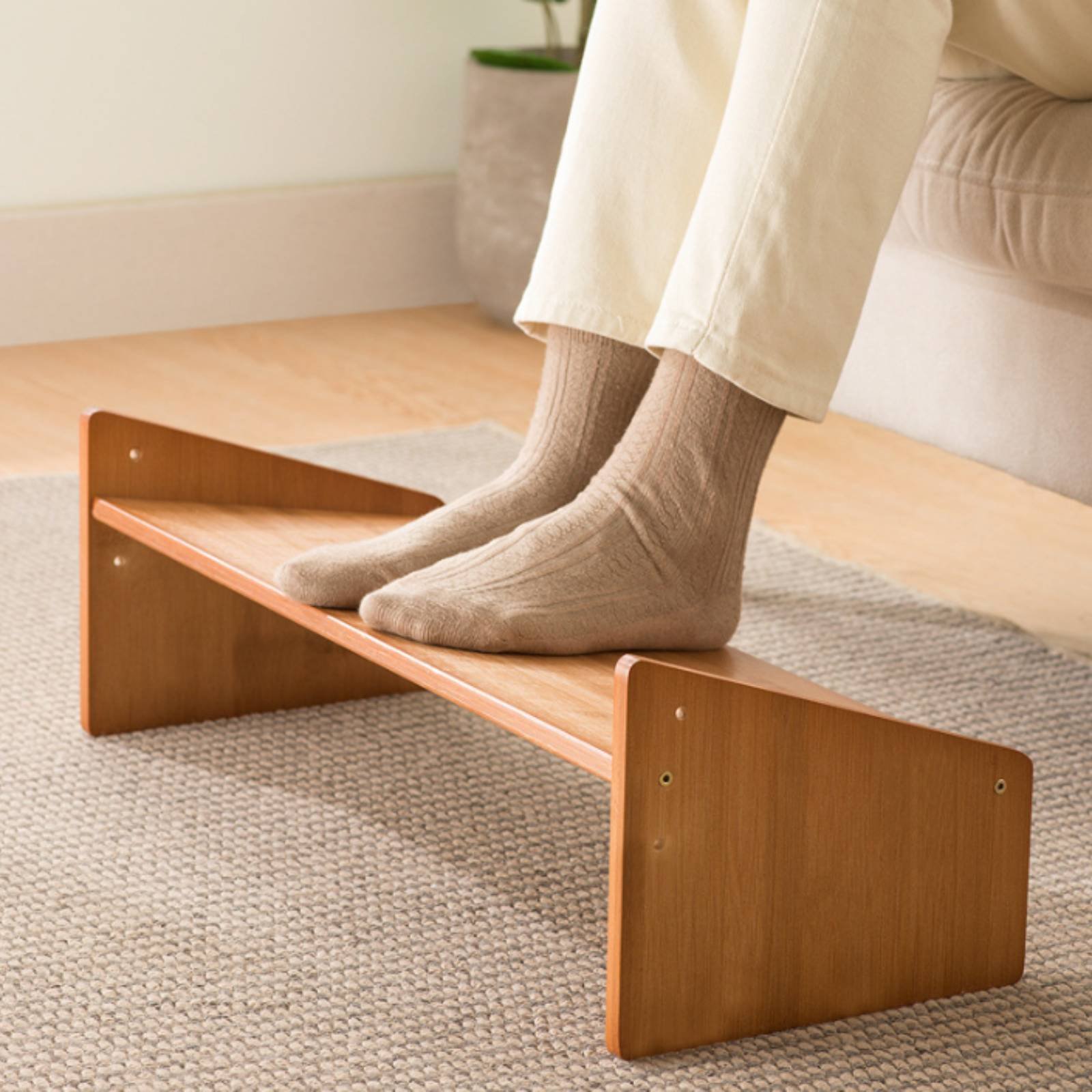 Office Stool - Sandaran Kaki di Bawah Meja Permukaan