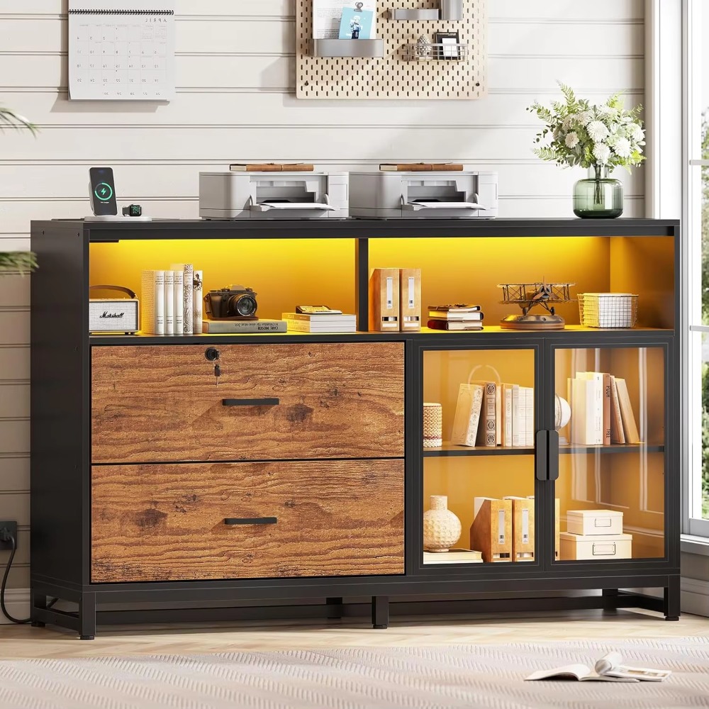 File Cabinet - Lemari Arsip 59 inci, 2 Laci,