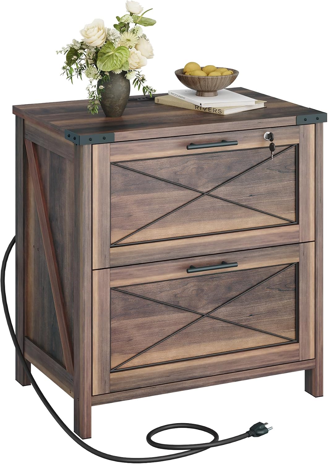 Printer Stand - Lemari Arsip Kayu, Lemari Arsip 2