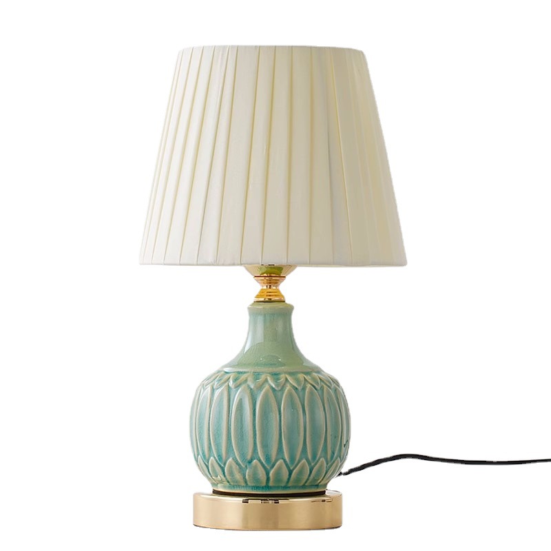 Desk Lamp - Lampu meja keramik Touch American untuk