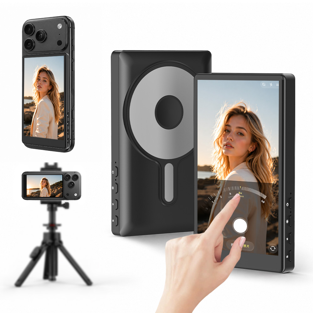 Monitor Stand - Layar Monitor Selfie Vlog untuk iPhone