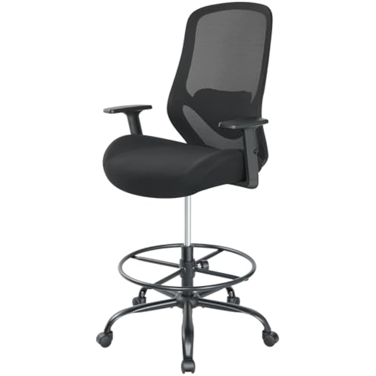 Standing Desk - Kursi Gambar Ergonomis Tinggi dengan Dudukan
