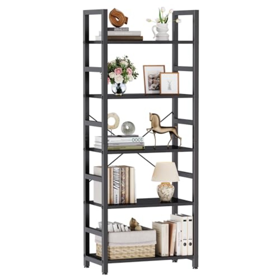 Bookshelf - Rak Buku 5 Tingkat, Rak Buku