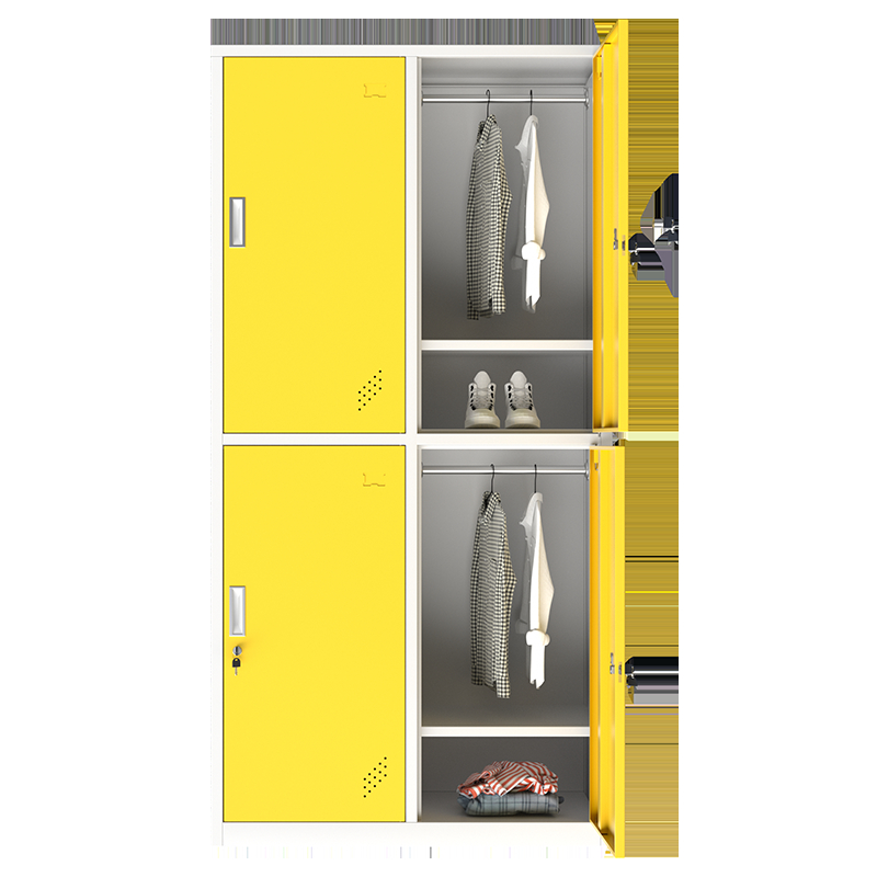 File Cabinet - Lemari Arsip Baja Modern 4 Pintu