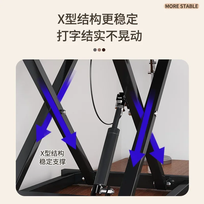Standing Desk - b11-7.2 Meja Kerja Berdiri, Meja Komputer,