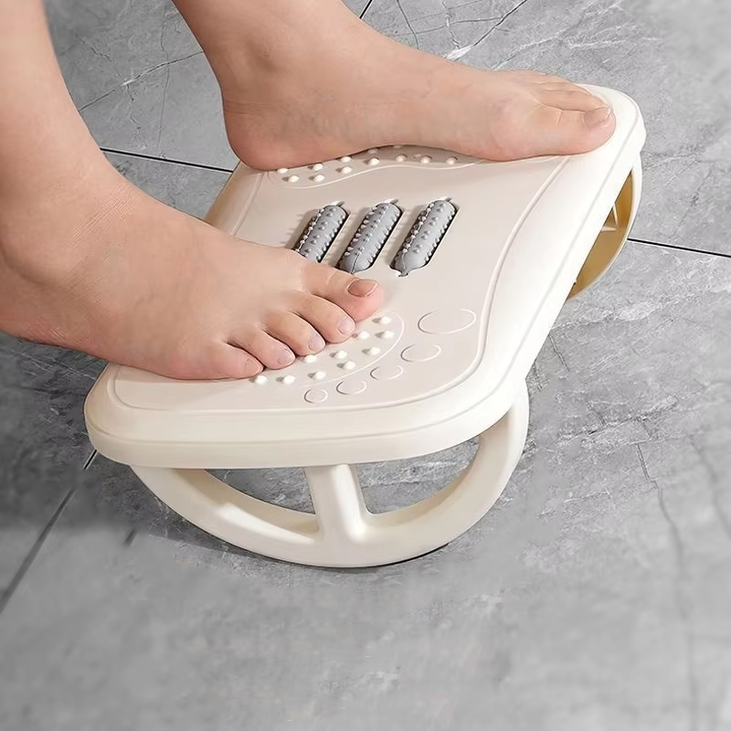 Office Stool - Penyangga Kaki Plastik Anti-Selip Anti-Lengkung untuk