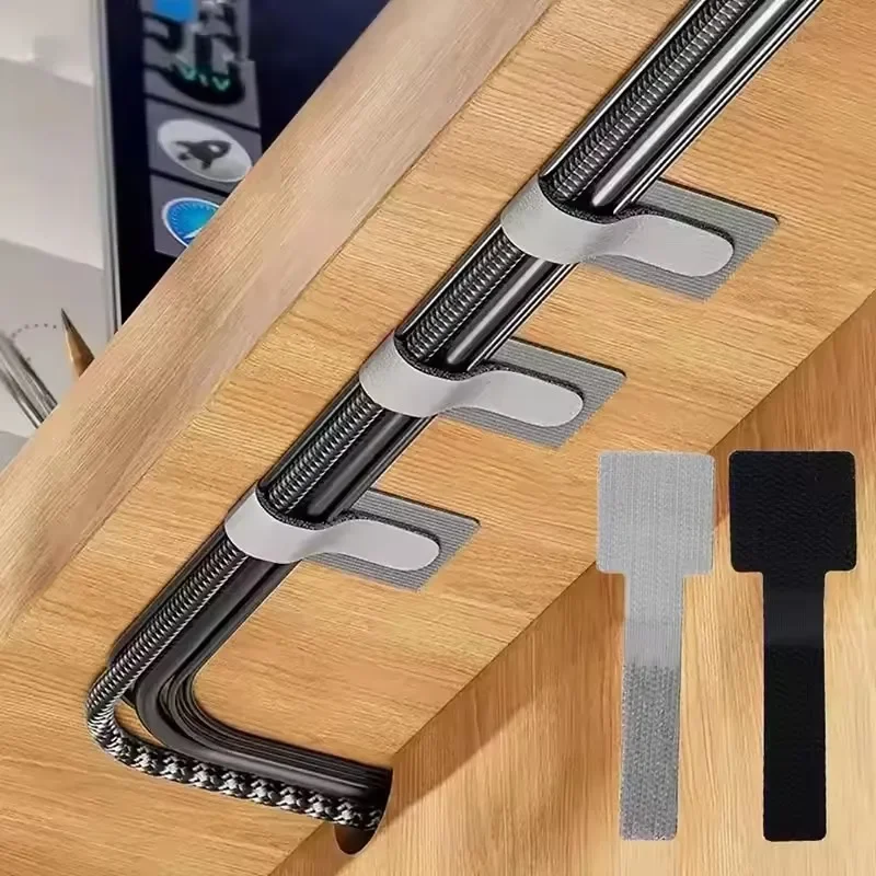 Desk Organizer - Pengikat Kabel yang Dapat Digunakan Kembali,