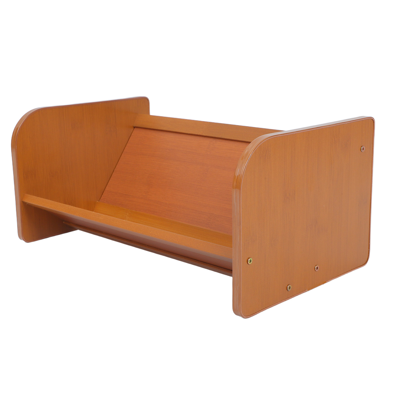Desk Organizer - Rak Penyimpanan Piringan Hitam Berbahan Bambu,