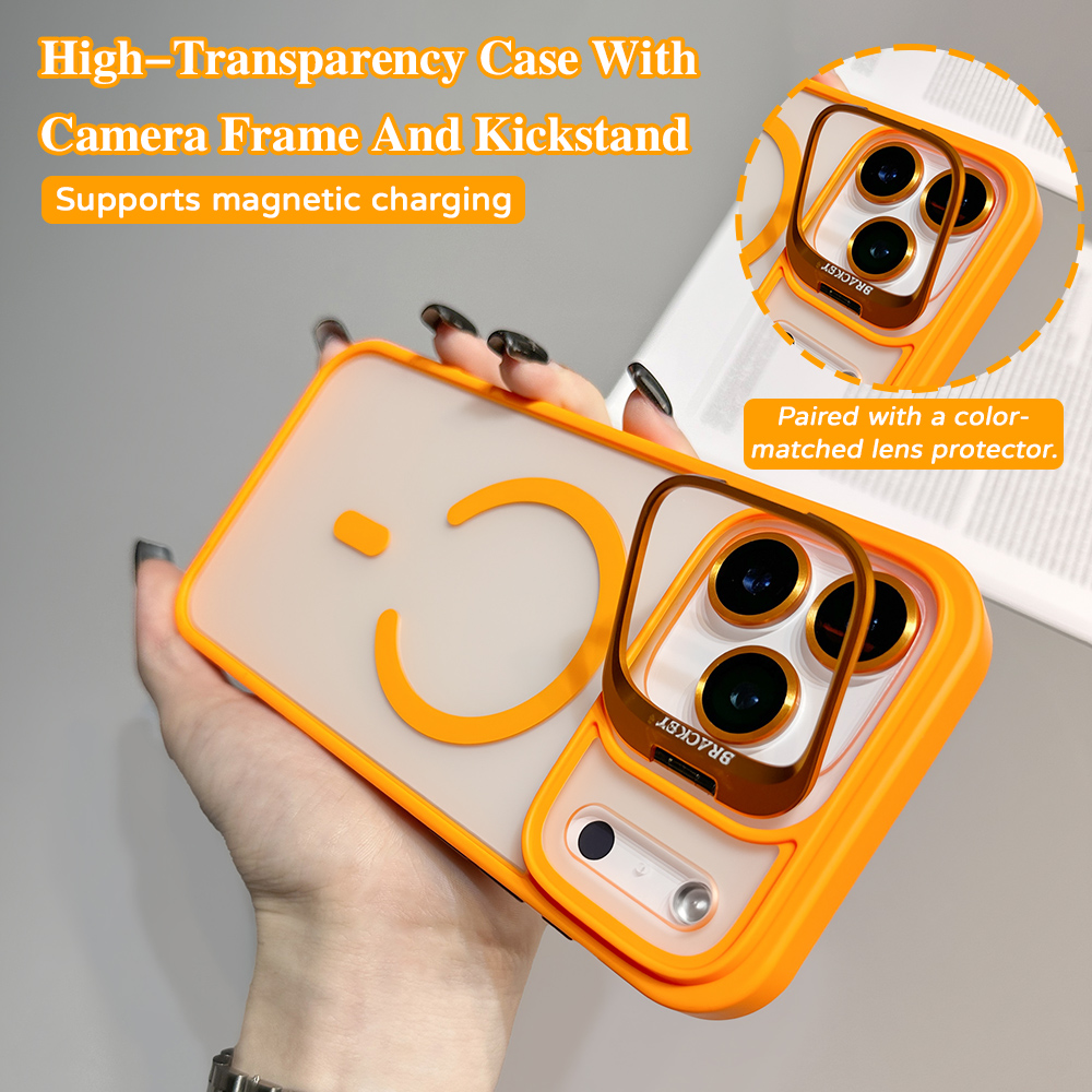 Standing Desk - Casing Ponsel Magnetik dengan Penyangga Lensa