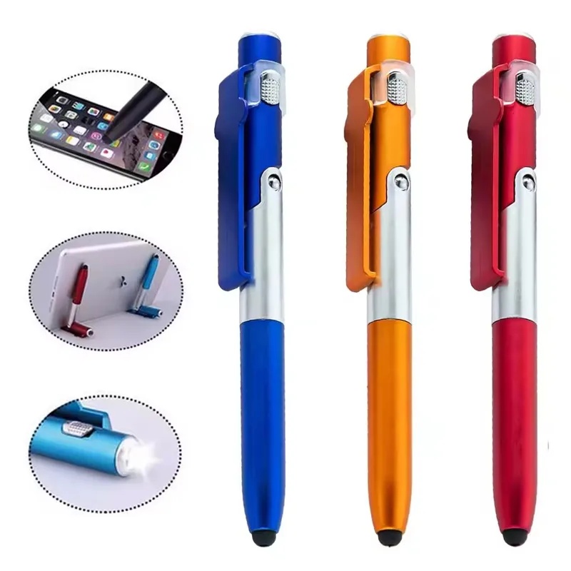 Pena Bolpoin Multifungsi 4 in  - Desk Organizer ulasan dan harga