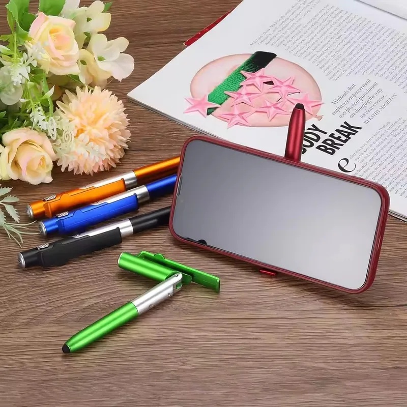 Pena Bolpoin Multifungsi 4 in  - Desk Organizer ulasan dan harga