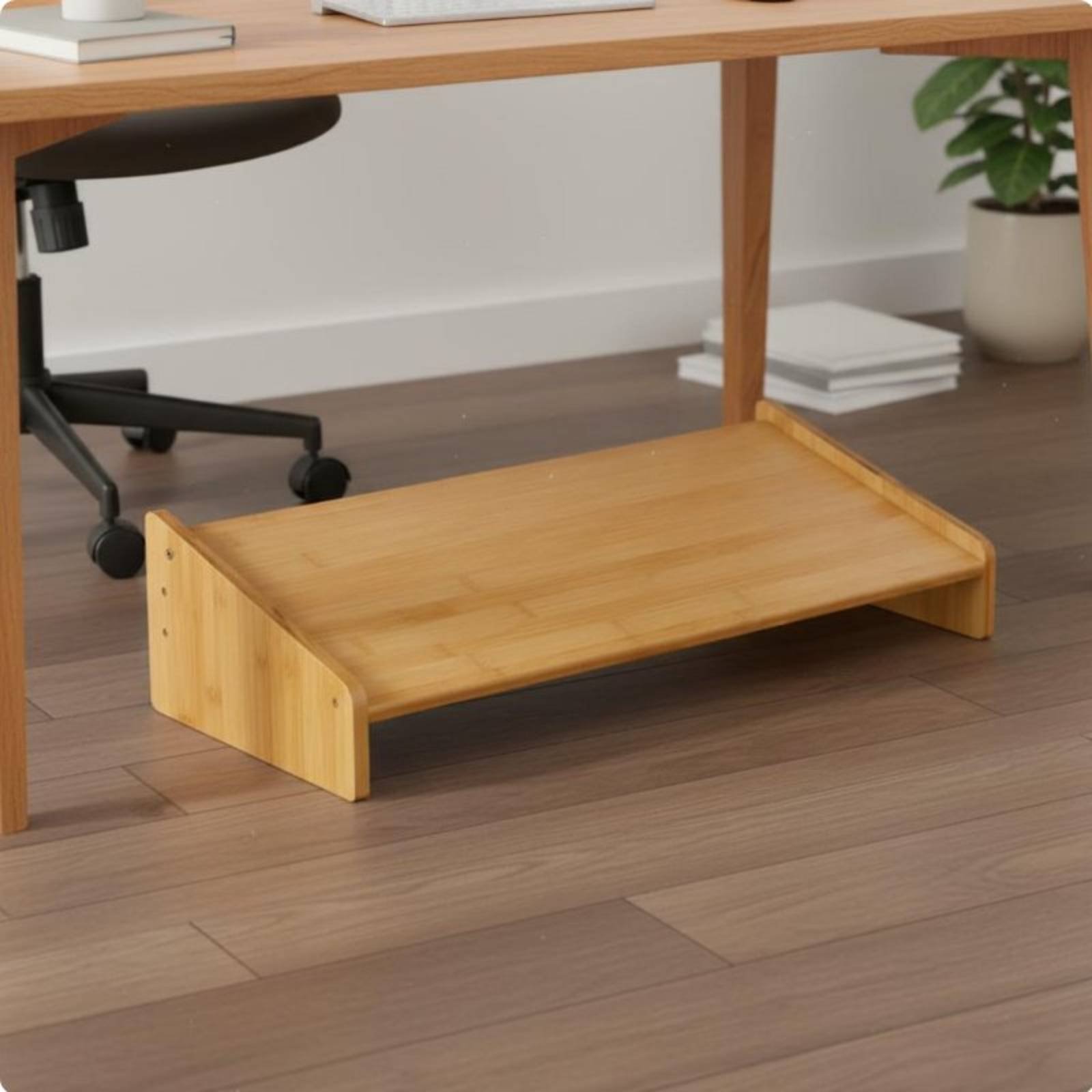 Sandaran Kaki di Bawah Meja Pe - Office Stool ulasan dan harga