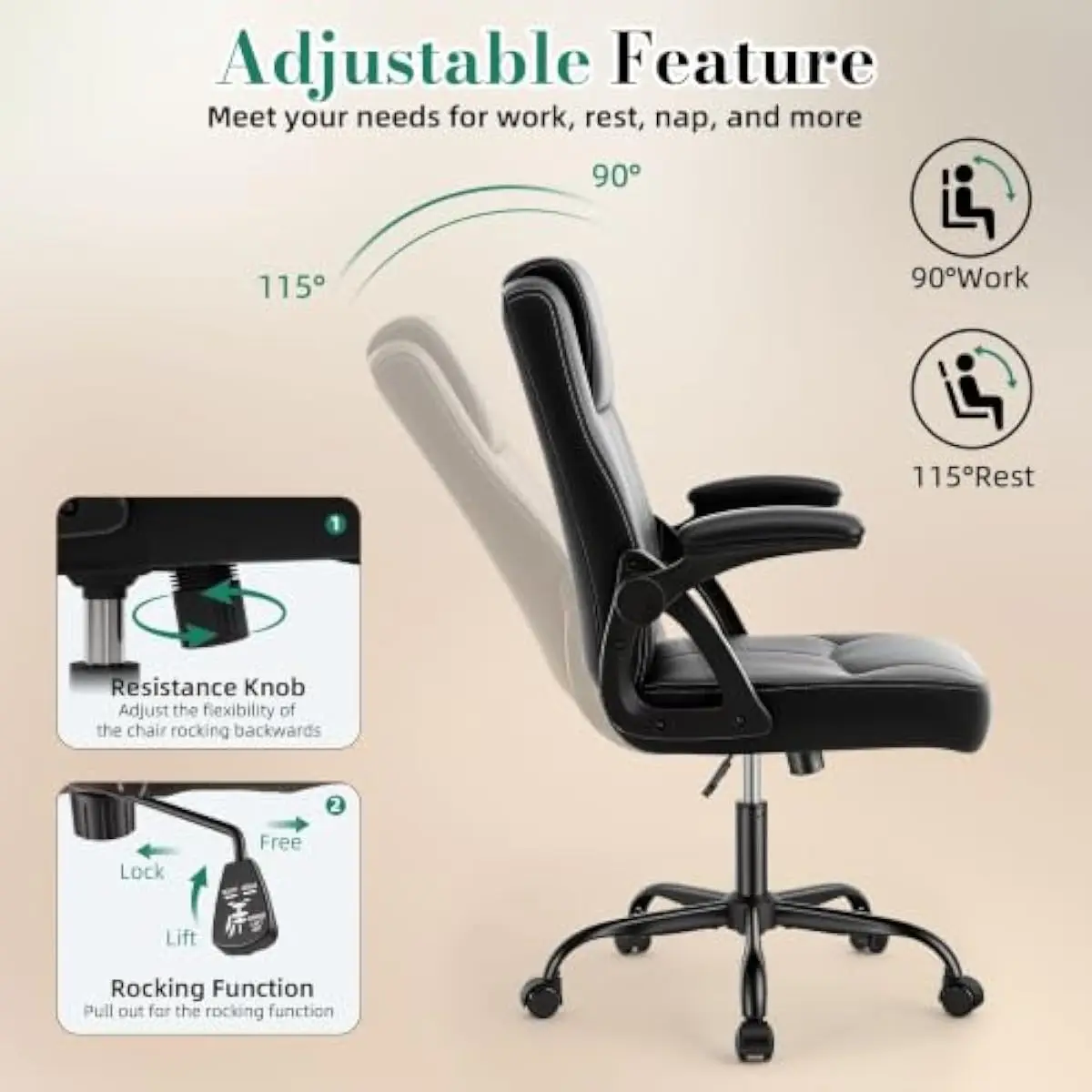 Kursi kantor eksekutif ergonom - Office Chair ulasan dan harga