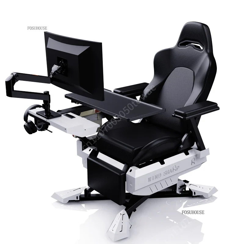 Kokpit Stasiun Gaming yang Dap - Monitor Stand ulasan dan harga