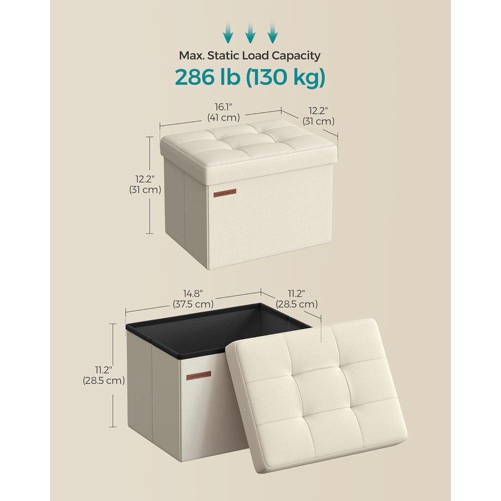 Ottoman Penyimpanan Ringkas, B - Office Stool ulasan dan harga