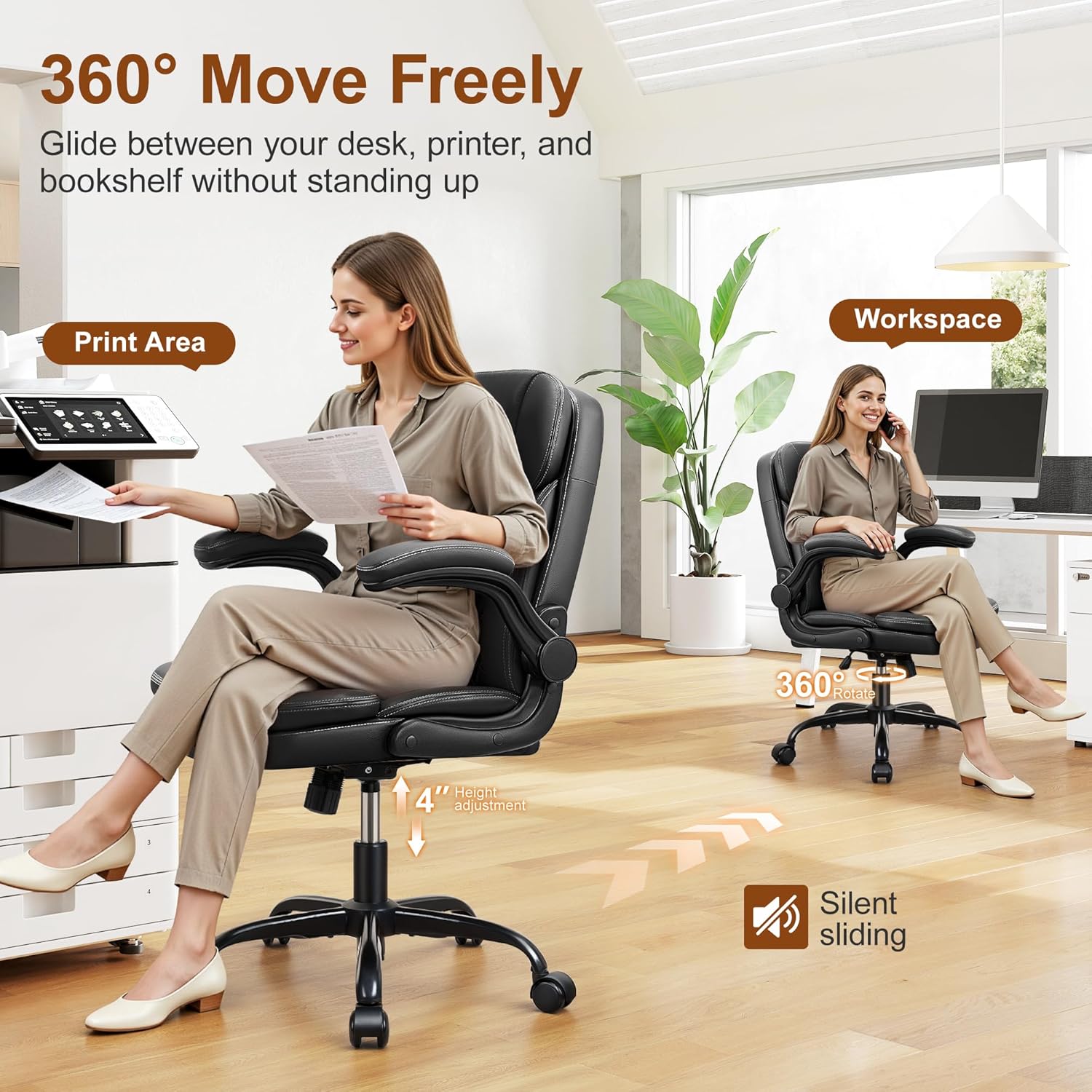 Kursi Kantor Ergonomis dengan  - Office Chair Cushion ulasan dan harga