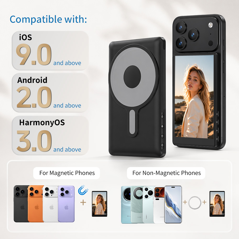 Layar Monitor Selfie Vlog untu - Monitor Stand ulasan dan harga