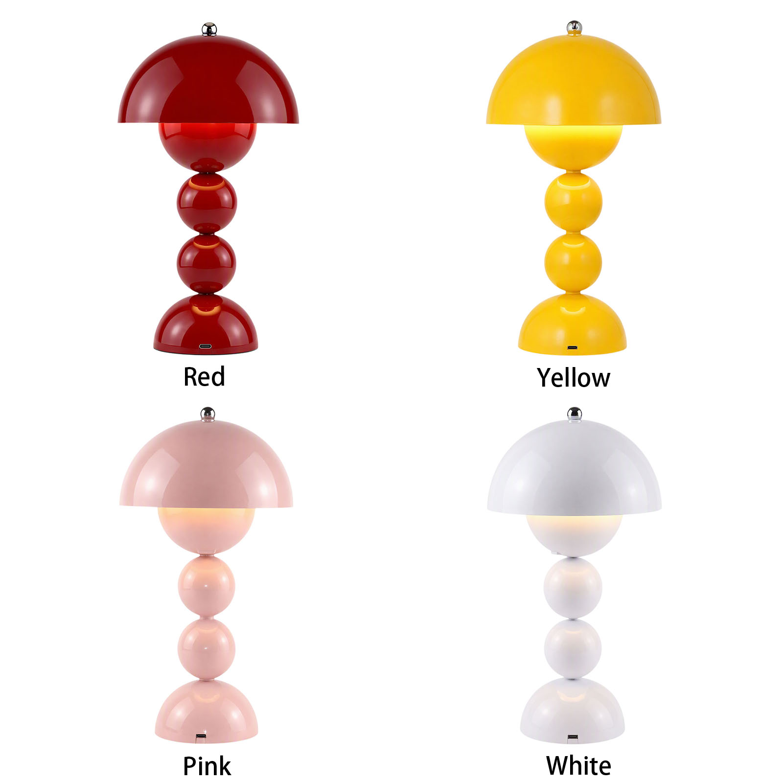 Lampu Meja Bentuk Bunga Jamur, - Desk Lamp ulasan dan harga