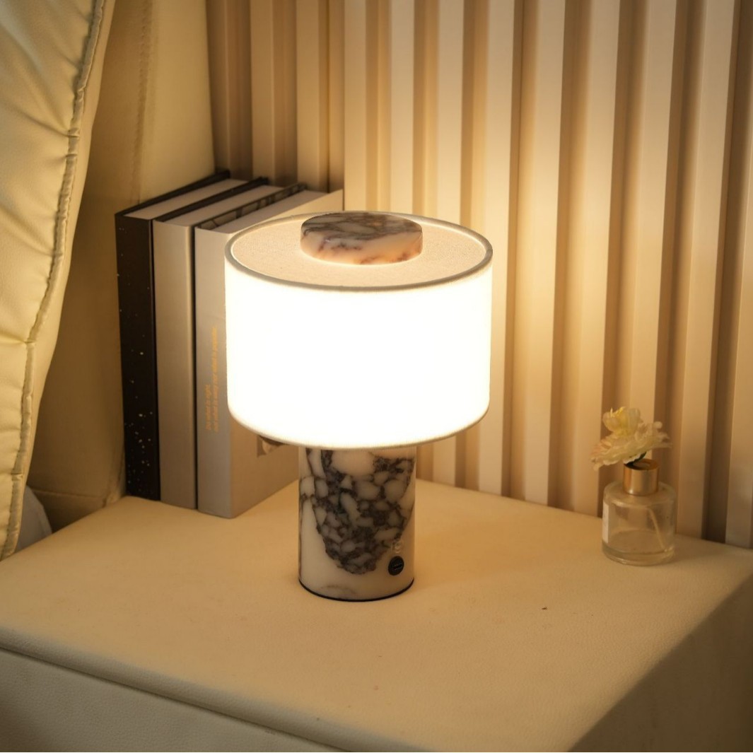 Lampu tidur marmer dengan peng - Desk Lamp ulasan dan harga
