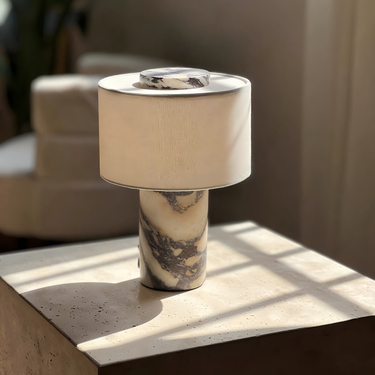 Lampu tidur marmer dengan peng - Desk Lamp ulasan dan harga