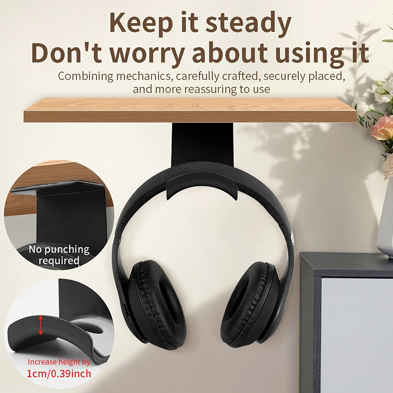 Penyangga Headphone Universal, - Standing Desk ulasan dan harga