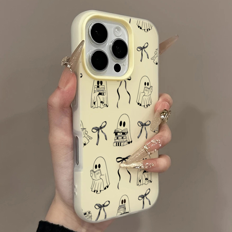 Casing Ponsel Motif Buku Hantu - Bookshelf ulasan dan harga