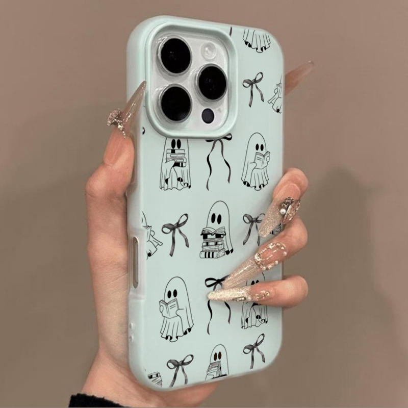 Casing Ponsel Motif Buku Hantu - Bookshelf ulasan dan harga