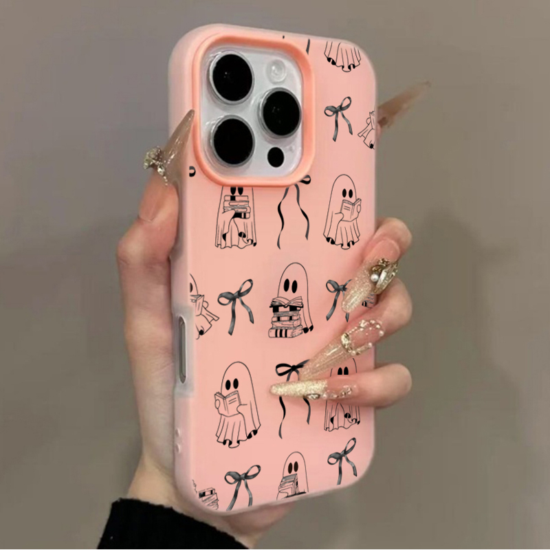 Casing Ponsel Motif Buku Hantu - Bookshelf ulasan dan harga