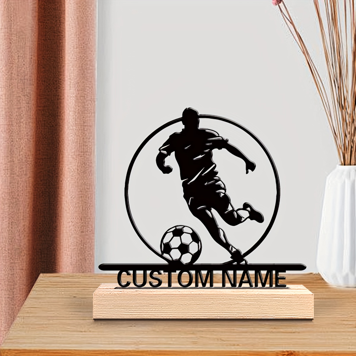 Patung Logam Pemain Sepak Bola - Office Furniture Brands ulasan dan harga