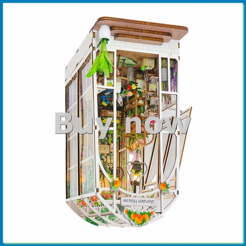 Kit Rak Buku Miniatur DIY deng - Bookshelf ulasan dan harga