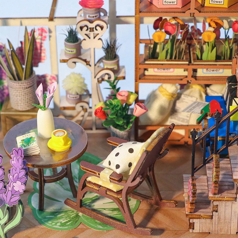 Kit Rak Buku Miniatur DIY deng - Bookshelf ulasan dan harga