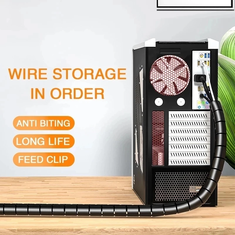 Penutup Kabel Spiral 2M untuk  - Desk Organizer ulasan dan harga