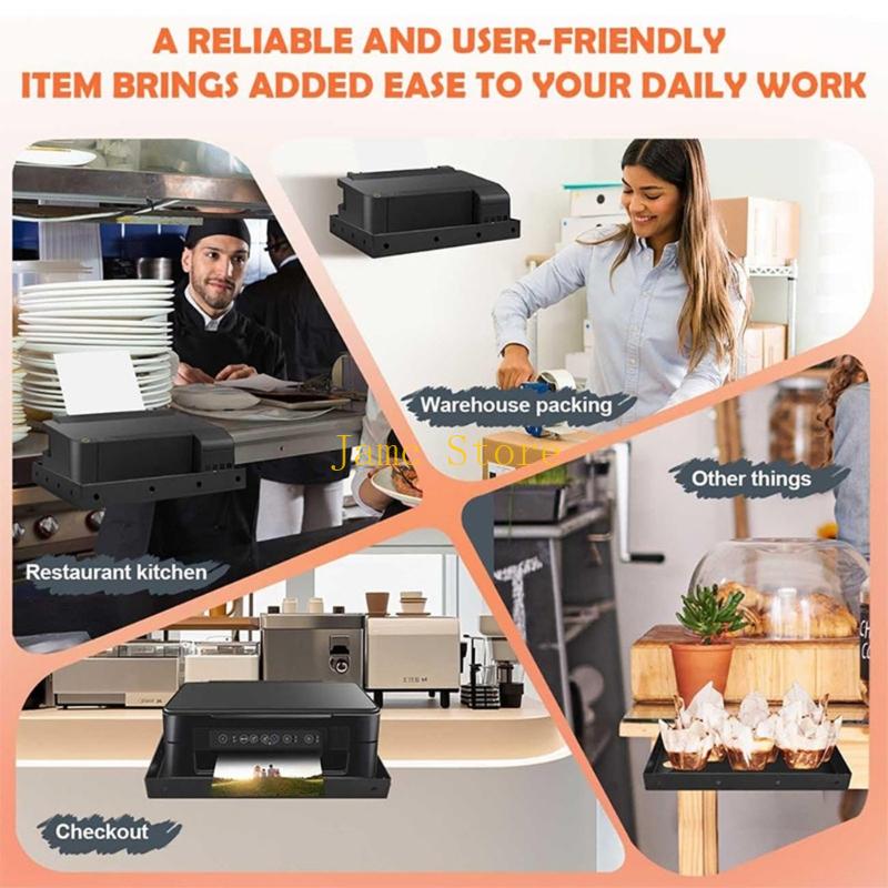 Baki Printer Termal Baja Tahan - Printer Stand ulasan dan harga