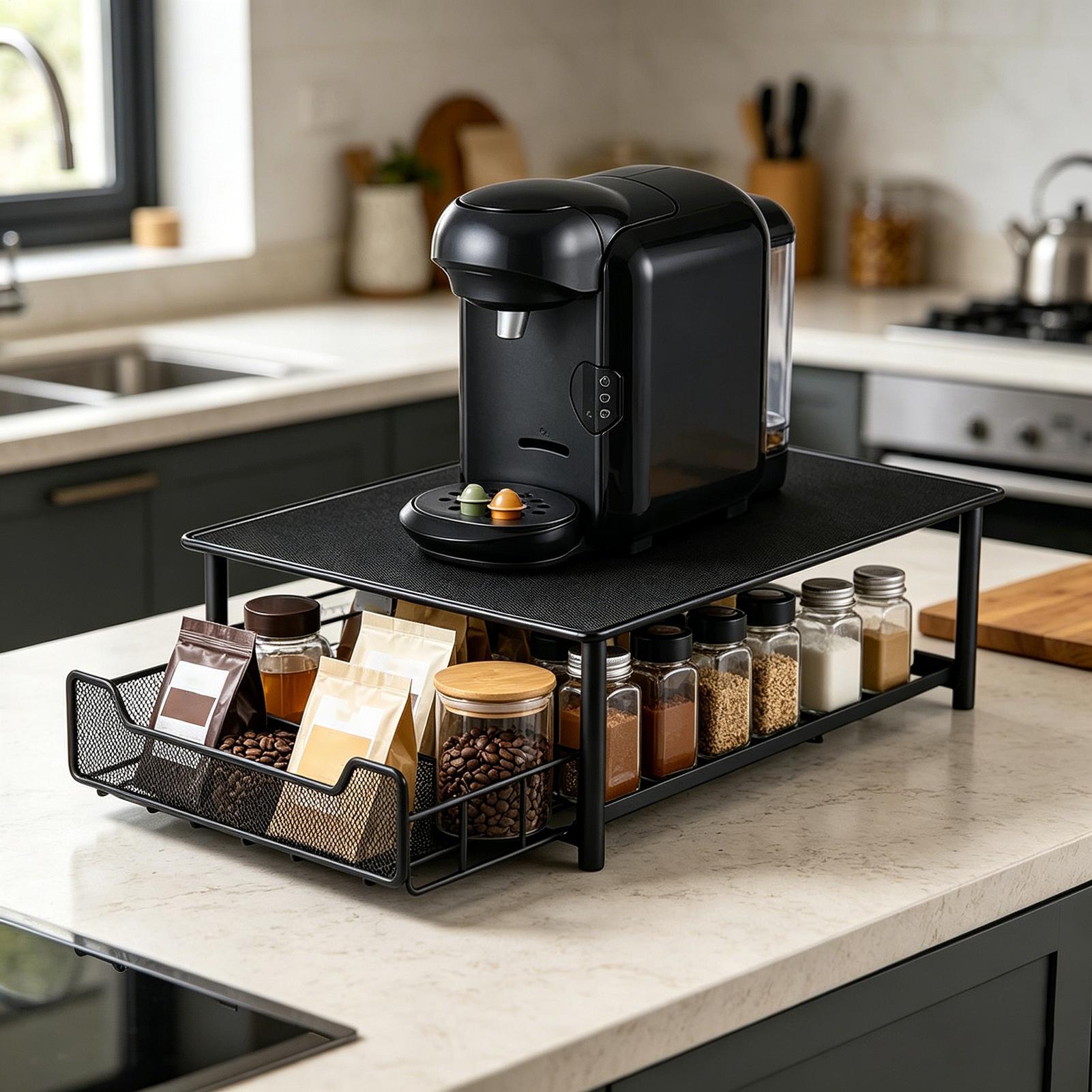 Organizer Pod Kopi Tahan Lama, - Monitor Stand ulasan dan harga