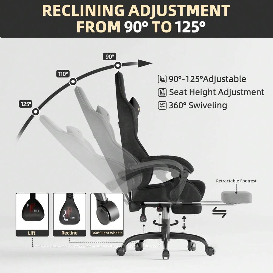 Kursi Gaming Sandaran Tinggi,  - Office Chair ulasan dan harga