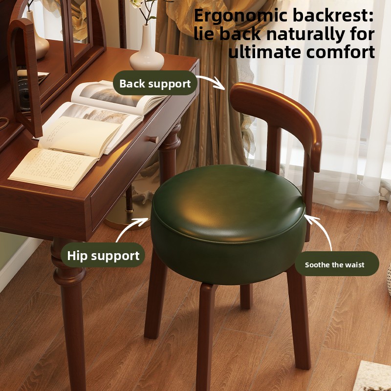 Kursi rias kayu solid yang dap - Office Chair Cushion ulasan dan harga
