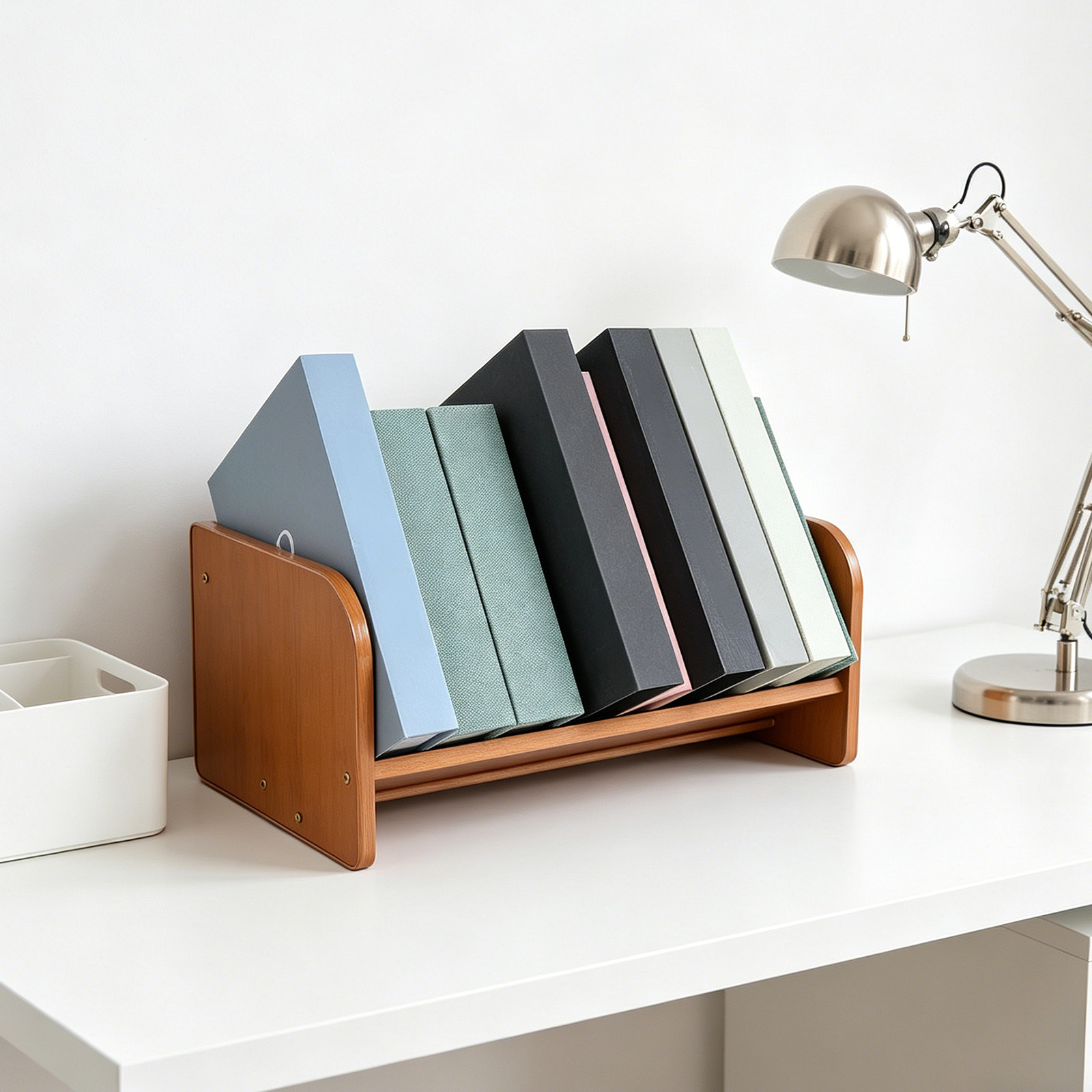 Rak Penyimpanan Piringan Hitam - Desk Organizer ulasan dan harga