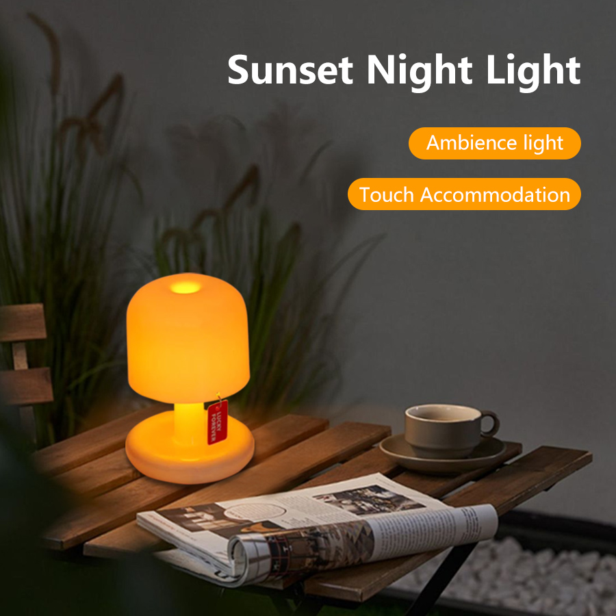 Lampu Sunset Mini Touch Night  - Desk Lamp ulasan dan harga